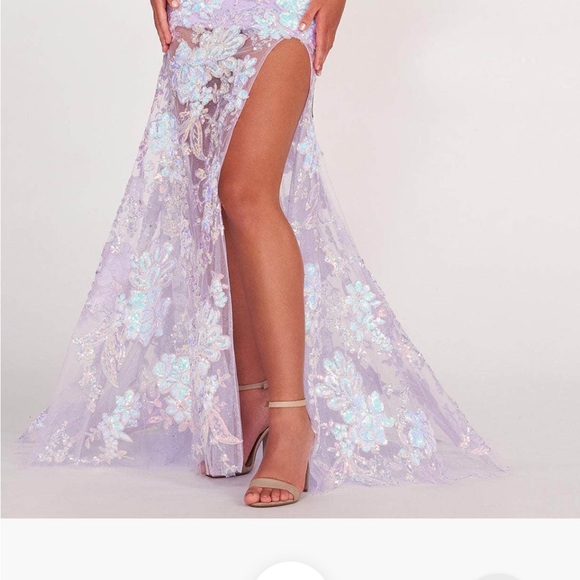 EUC worn once Ellie Wilde in lilac - Picture 2 of 2